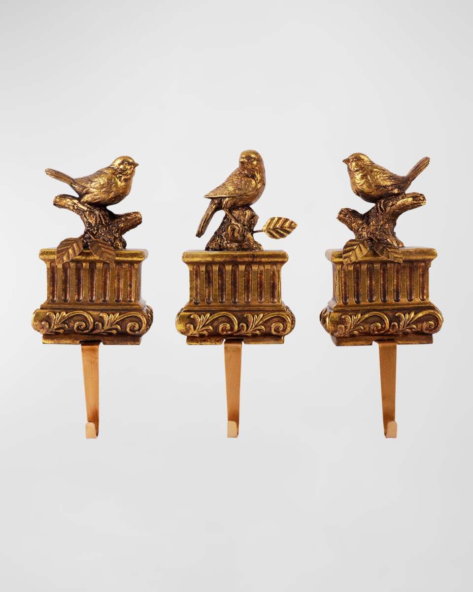 Bird Stocking Holders, Set of 3
